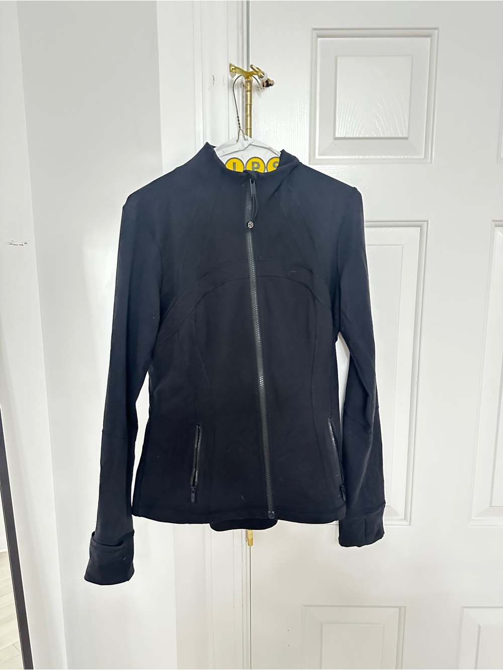 lululemon athletica Black Slim Zip-Up define Jacket